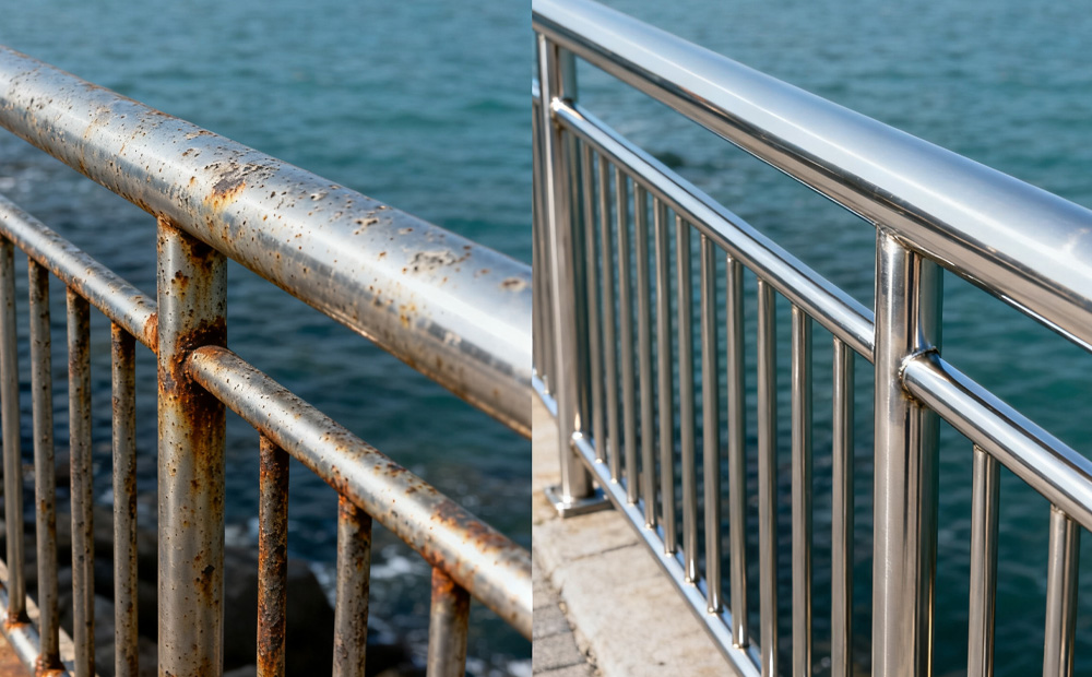 不锈钢管户表利用对比