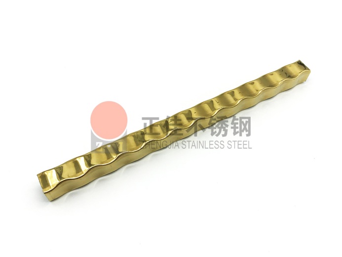 不锈钢斑纹管真空电镀