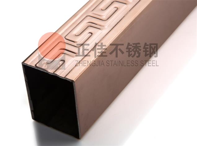 彩色不锈钢斑纹管